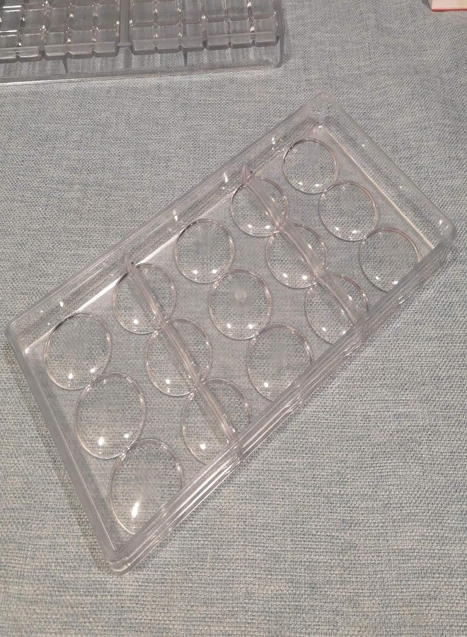 Goldbaking Oblate Chocolate Mold Volcanic Polycarbonate Chocolate Moulds PC Candy Forms - Image 5